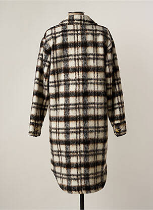 Manteau long gris SELECTED femme