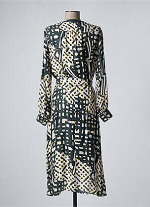 Robe mi-longue noir DIEGA femme