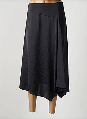 Jupe mi-longue noir THEORY femme