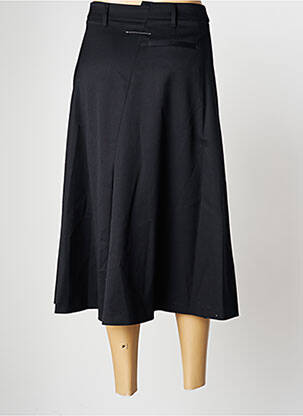 Jupe mi-longue noir MAISON MARTIN MARGIELA femme