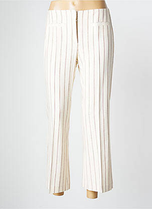 Pantalon droit beige PENNYBLACK femme