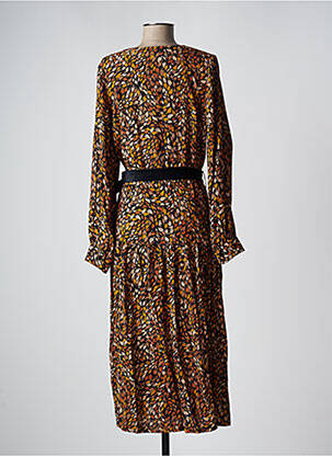Robe mi-longue noir LA PETITE FRANCAISE femme