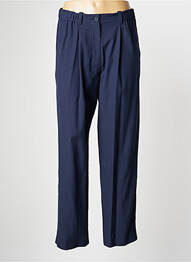 Pantalon droit bleu KENZO femme