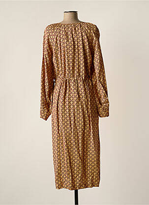 Robe mi-longue beige SECOND FEMALE femme