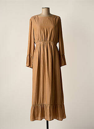Robe longue beige DAY OFF femme