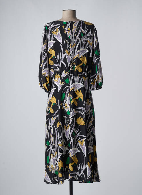 Robe mi-longue noir DIANE VON FURSTENBERG pour femme