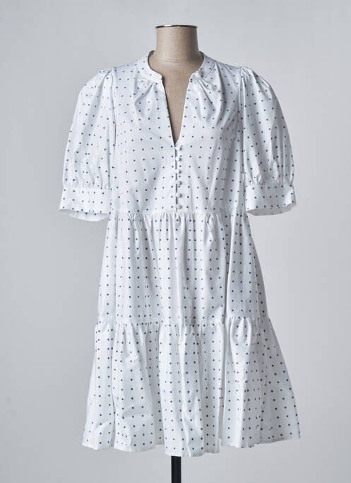 Robe mi-longue blanc PAUL & JOE pour femme