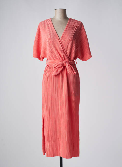 Robe mi-longue orange Y.A.S pour femme