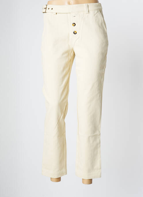 Pantalon droit beige DAY OFF pour femme