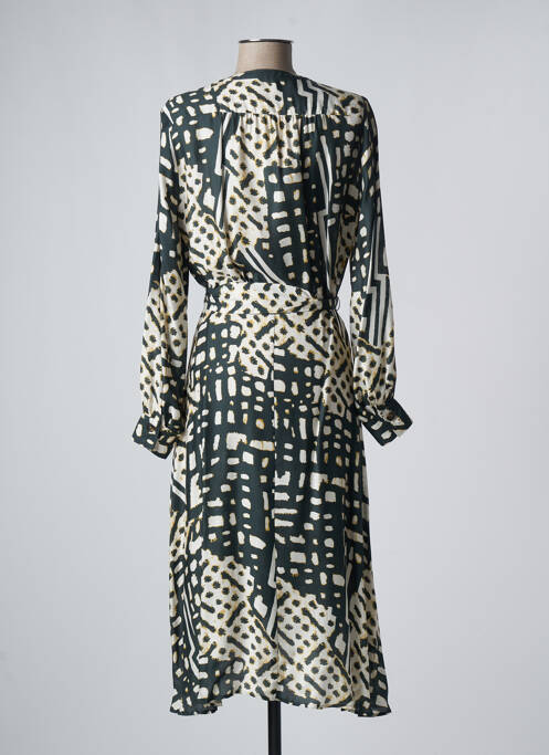 Robe mi-longue noir DIEGA femme