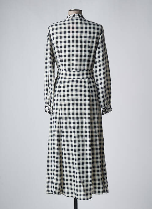 Robe mi-longue blanc MAX&CO. femme