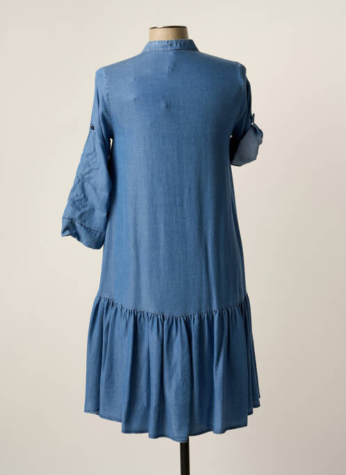 Robe mi-longue bleu IMPERIAL pour femme