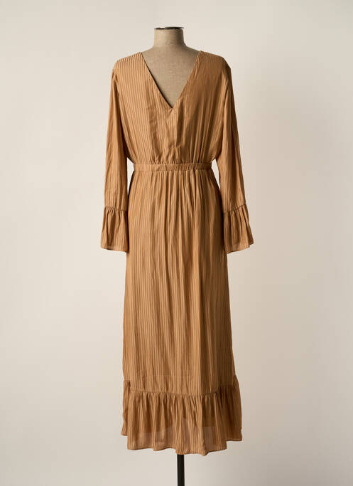 Robe longue beige DAY OFF pour femme