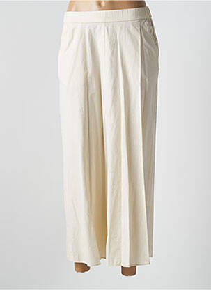Jupe mi-longue beige DIEGA femme