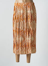Jupe mi-longue beige OBJECT femme