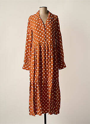 Robe longue beige Y.A.S femme