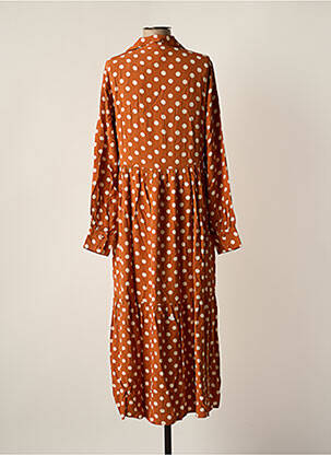 Robe longue beige Y.A.S femme