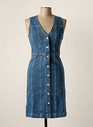 Robe courte bleu SELECTED femme
