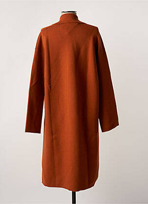 Gilet manches longues orange THEORY femme
