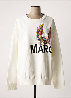 Sweat-shirt beige MAISON MARTIN MARGIELA femme