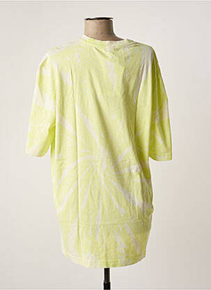 T-shirt jaune REEBOK femme