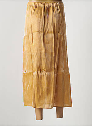 Jupe mi-longue orange VILA femme