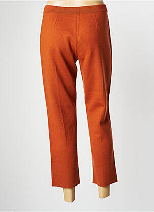 Pantalon droit orange THEORY femme