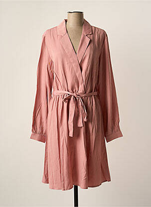 Robe courte rose MSCH COPENHAGEN femme