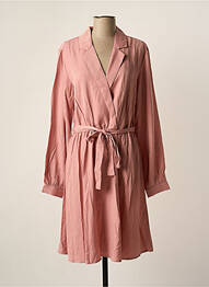 Robe courte rose MSCH COPENHAGEN femme