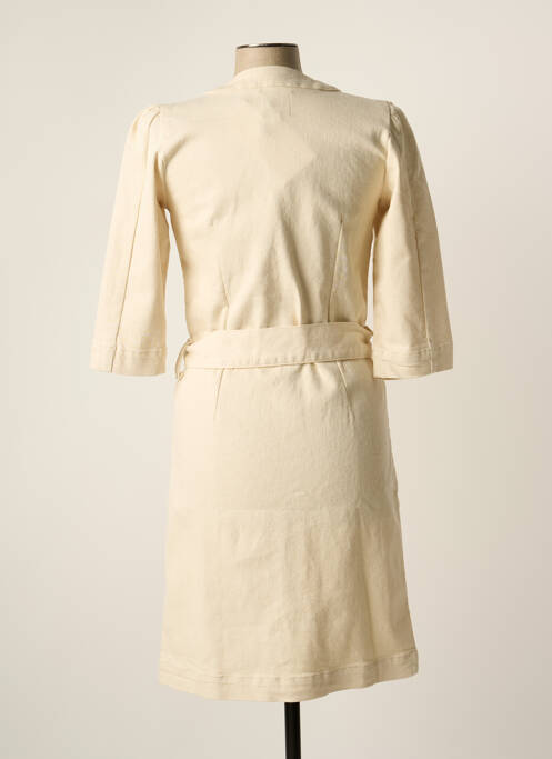 Robe courte blanc SELECTED pour femme