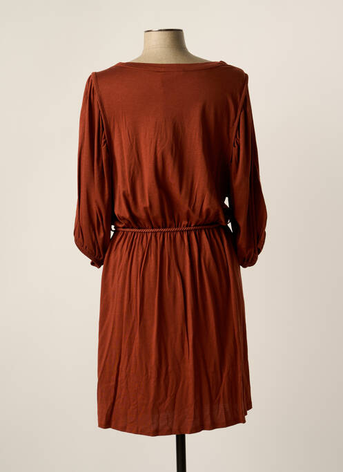 Robe courte orange SESSUN pour femme