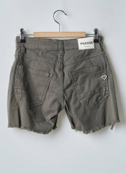 Short kaki PLEASE pour femme