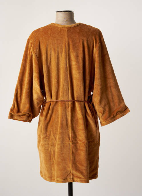 Veste kimono marron LA NOUVELLE pour femme