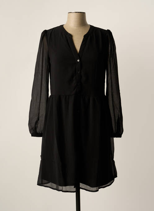 Robe mi-longue noir VILA pour femme