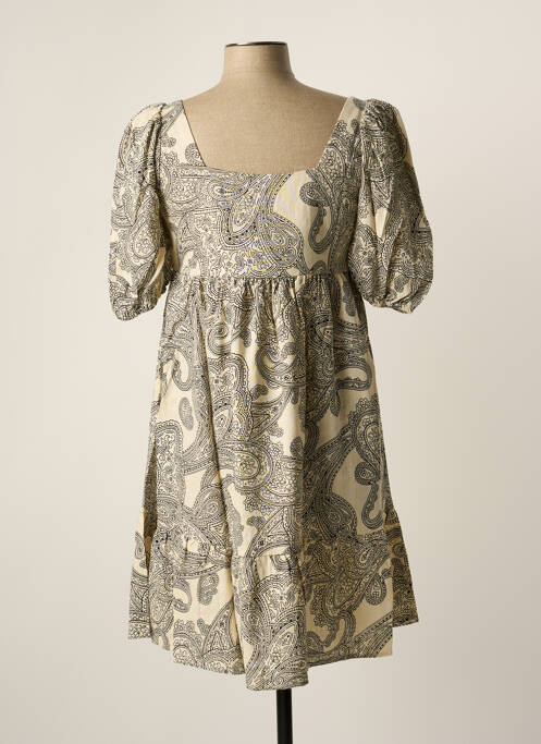 Robe courte beige OBJECT pour femme