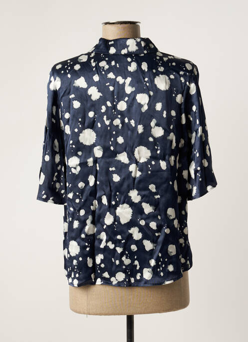 Top bleu SELECTED pour femme