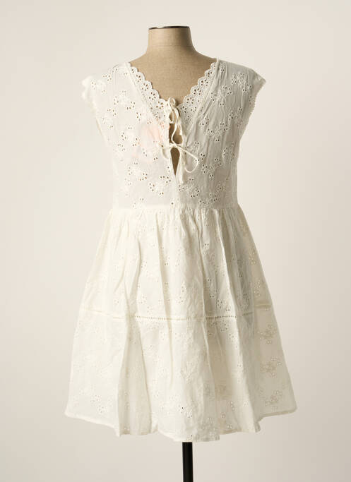 Robe courte beige GRACE & MILA pour femme