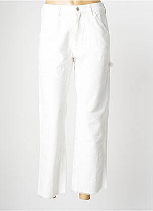 Jeans boyfriend blanc SACK'S femme