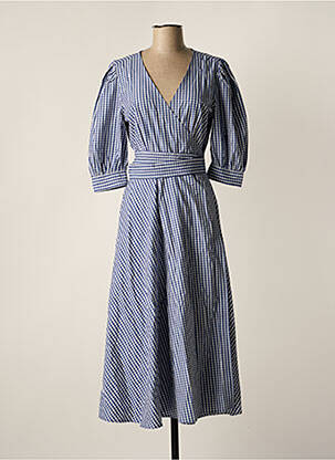 Robe longue bleu RALPH LAUREN pour femme