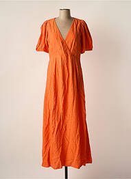 Robe longue orange Y.A.S femme