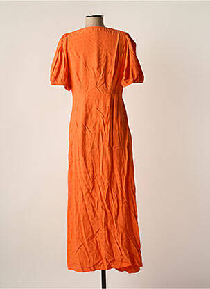 Robe longue orange Y.A.S femme