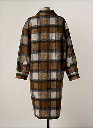 Manteau long marron SECOND FEMALE femme