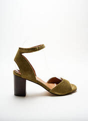 Sandales/Nu pieds kaki DAY OFF pour femme seconde vue