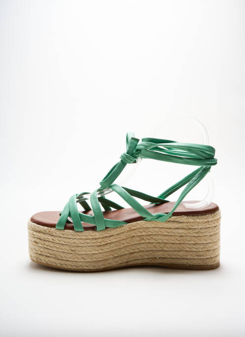Sandales/Nu pieds vert ALOHAS pour femme