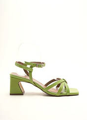 Sandales/Nu pieds vert SARENZA pour femme seconde vue