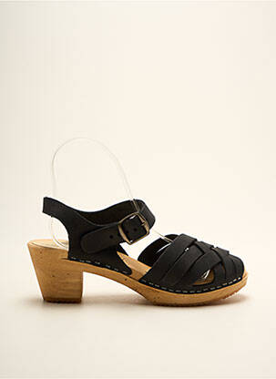 Sandales/Nu pieds noir LEON & HARPER pour femme