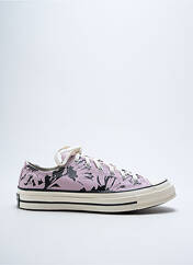 Baskets violet CONVERSE pour femme seconde vue