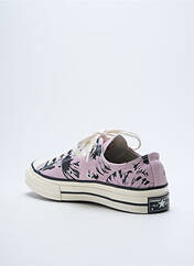 Baskets violet CONVERSE pour femme seconde vue