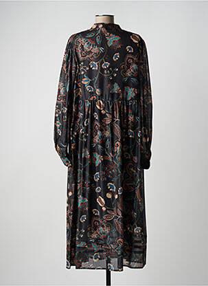 Robe mi-longue noir IMPERIAL femme