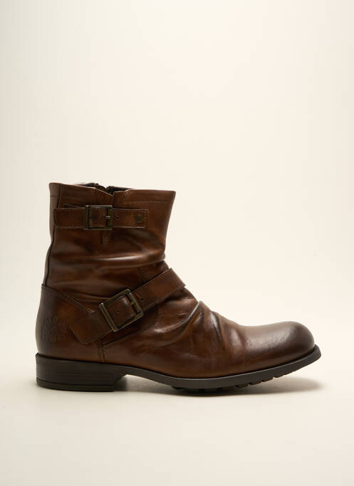 Bottes marron BASE LONDON pour homme